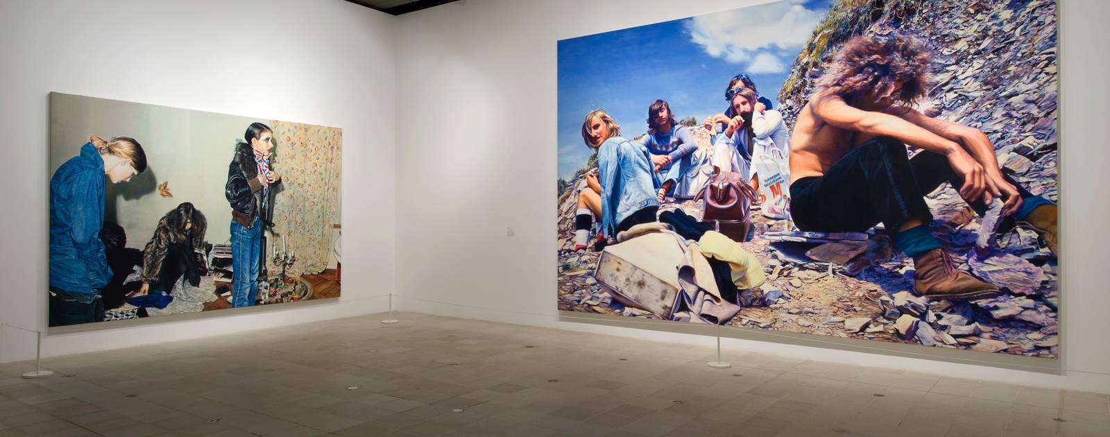 Installation View of THE PAINTING OF MODERN LIFE 2007 Exhibition at Hayward Gallery Installation Views at THE PAINTING OF MODERN LIFE Exhibition at Hayward Gallery